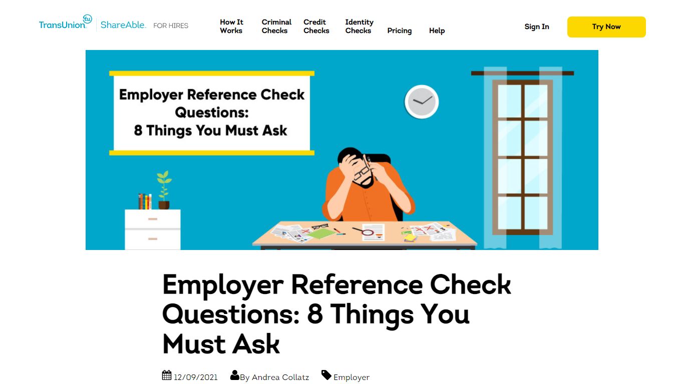 Employer Reference Check Questions: 8 Things You Must Ask - ShareAble